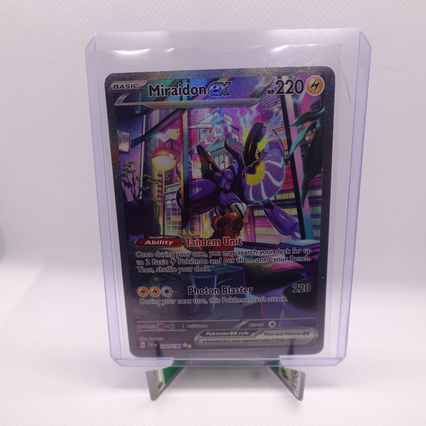 Miraidon ex - 244/198 - Scarlet & Violet Base